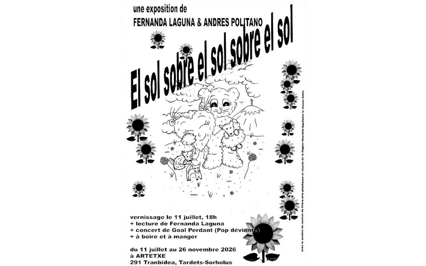 Exposition : el sol sobre el sol sobre el sol  ...
