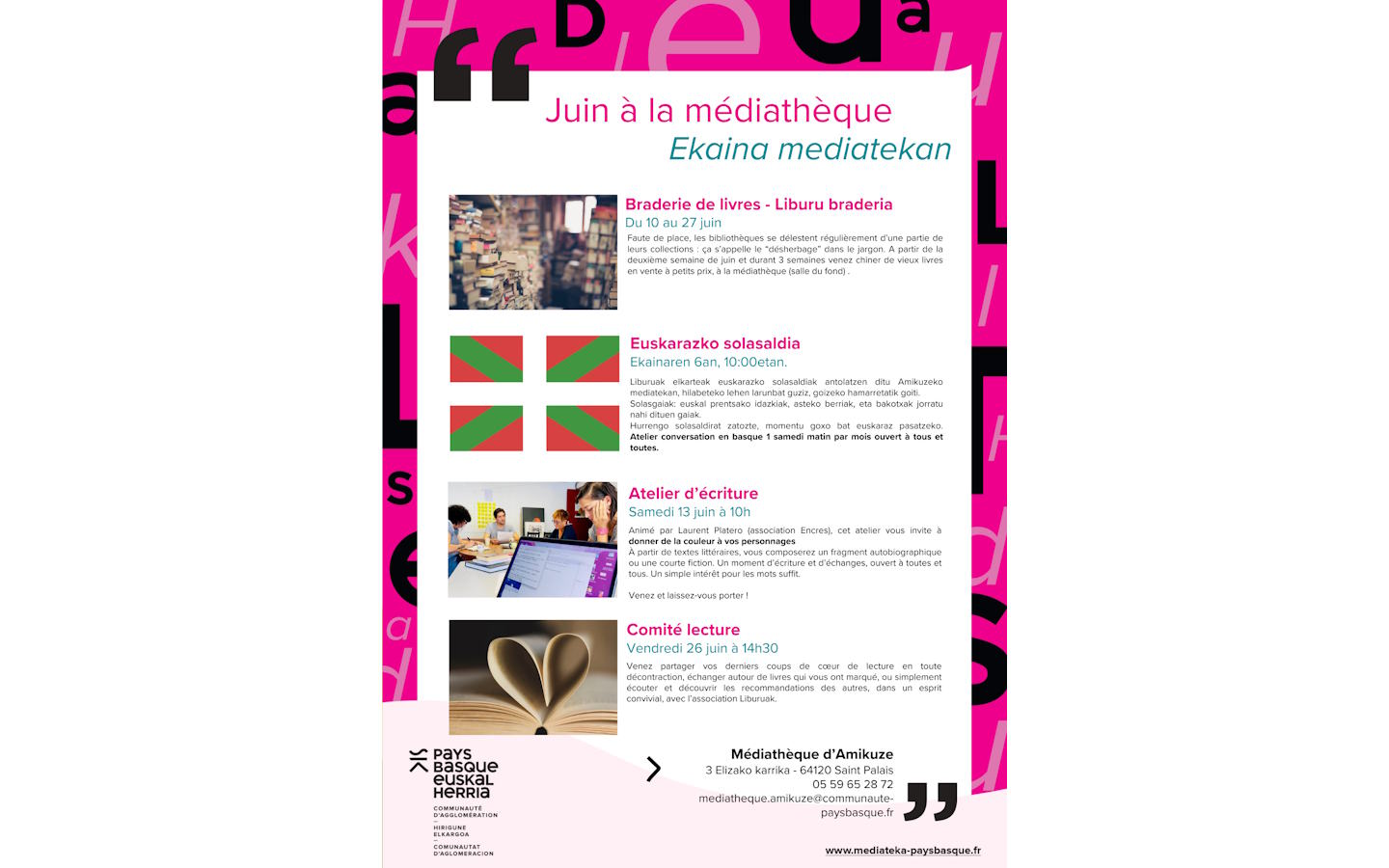 Atelier d'écriture