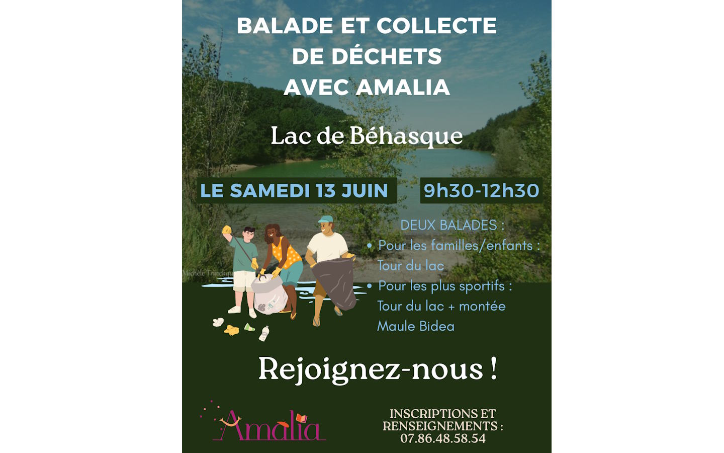 Balade et collecte de déchets