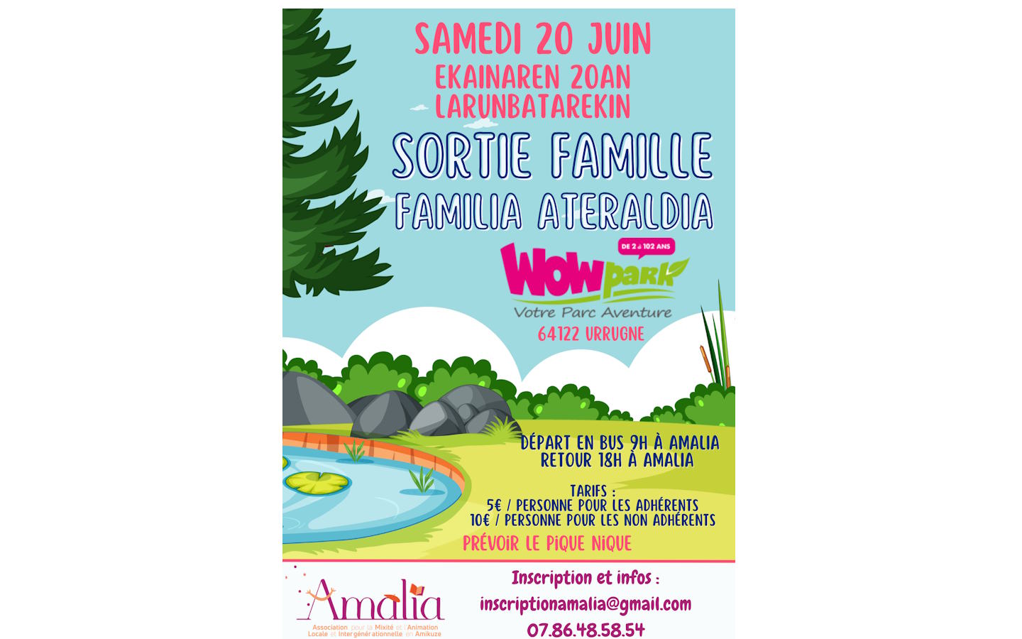 Sortie famille au "Wow Parc"