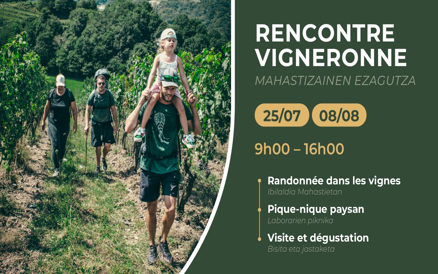 Rencontre vigneronne