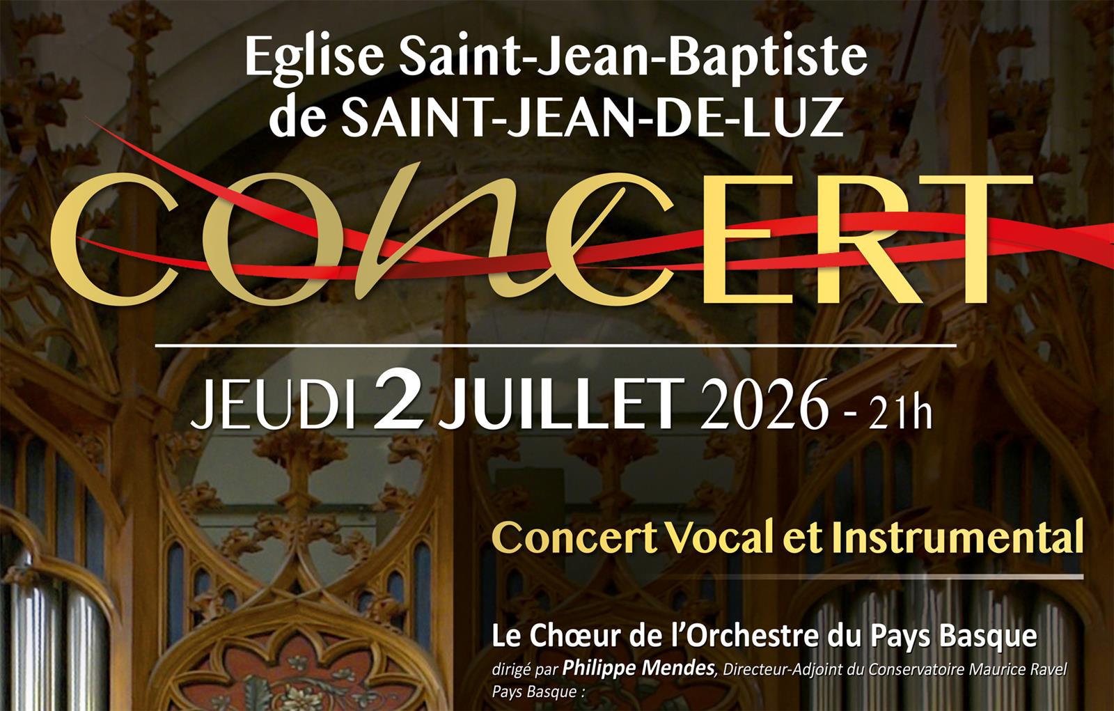 Concert vocal et instrumental