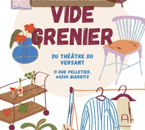 Vide grenier Théâtre du Versant