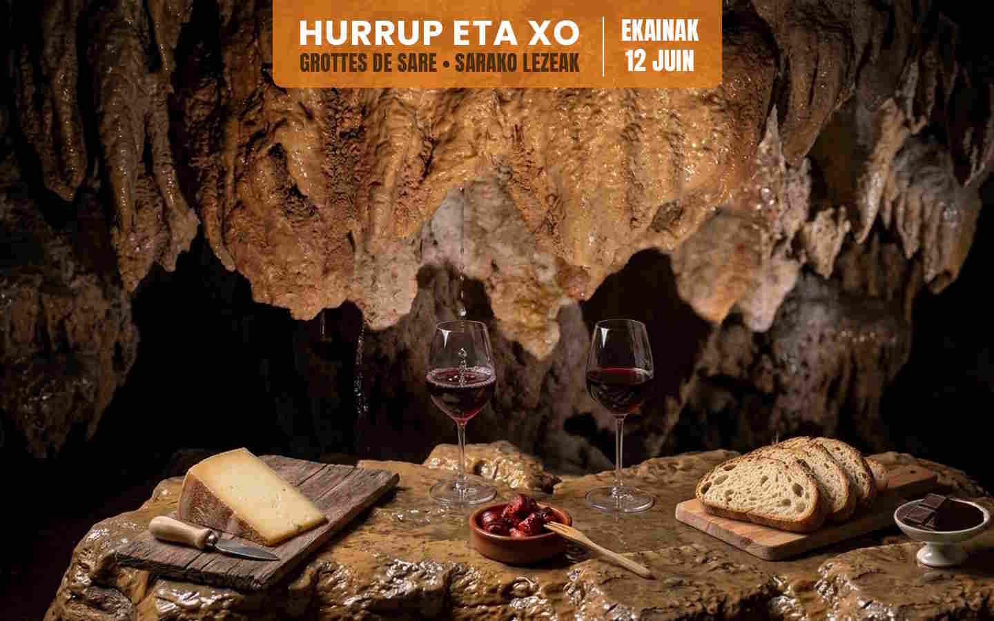 HURRUP ETA XO, goûter, sentir et…se taire