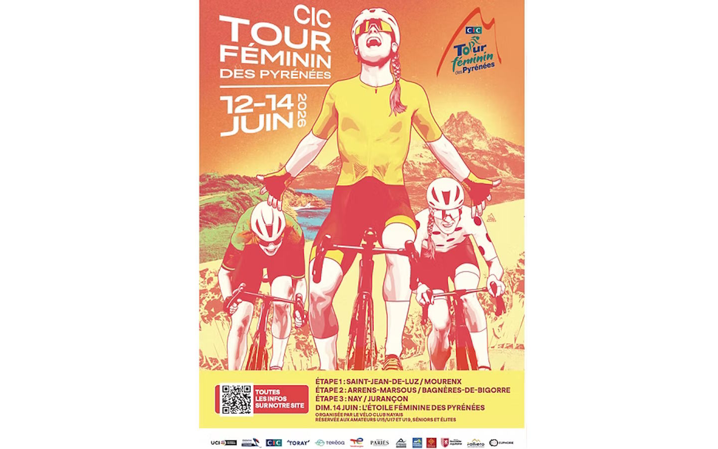 Passage du Tour Féminin des Pyrénées