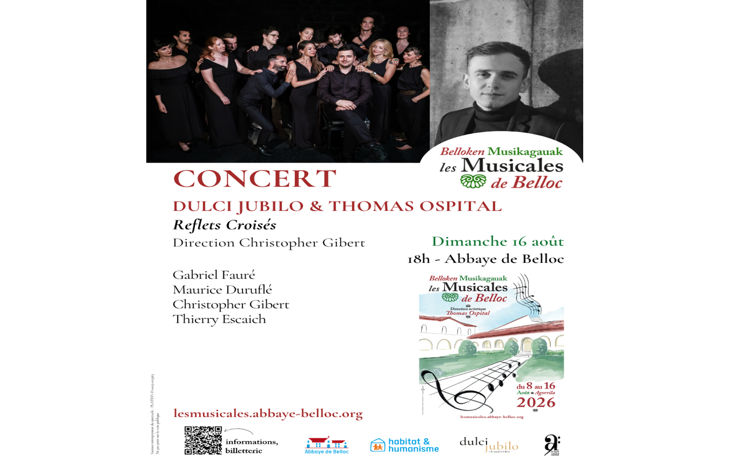 Les musicales de Belloc : Concert Reflets Croi ...