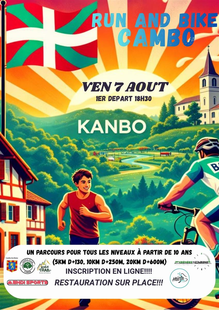 Course Run and Bike des Fêtes de Cambo