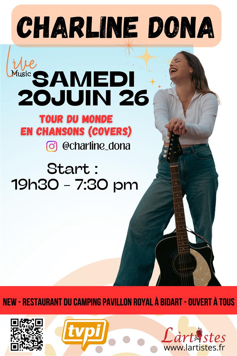 Concert de Charline Dona - Tour du monde en ch ...