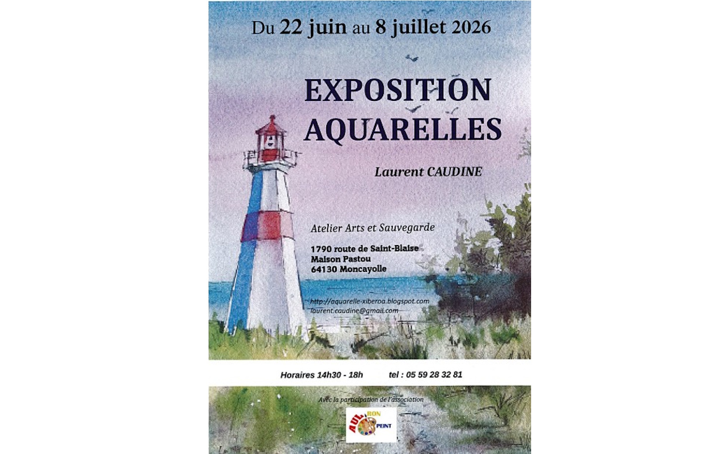 Expositions d'aquarelles