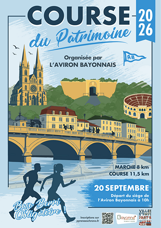 Course du patrimoine - Crédit: Aviron Bayonnais | CC BY-NC-ND 4.0