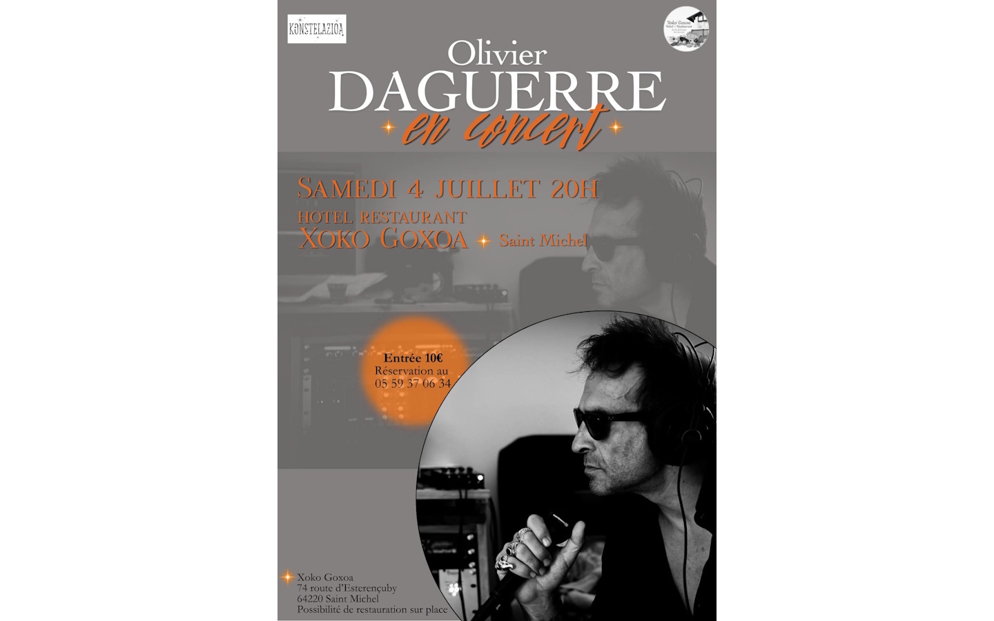 Concert d' Olivier Daguerre