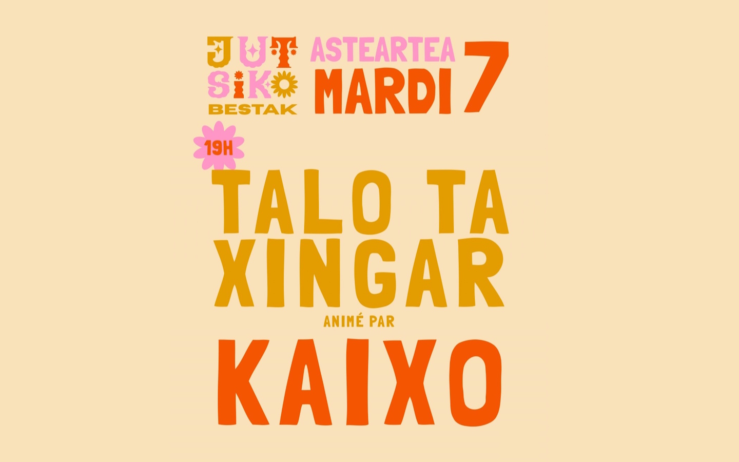 Fêtes du village : talo ta xingar animé