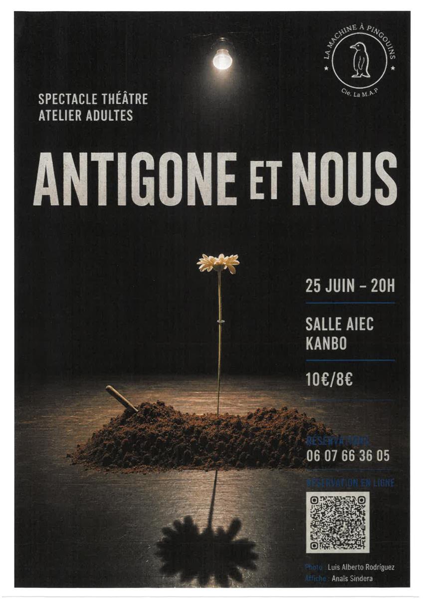 Pièce de théâtre "Antigone et nous"