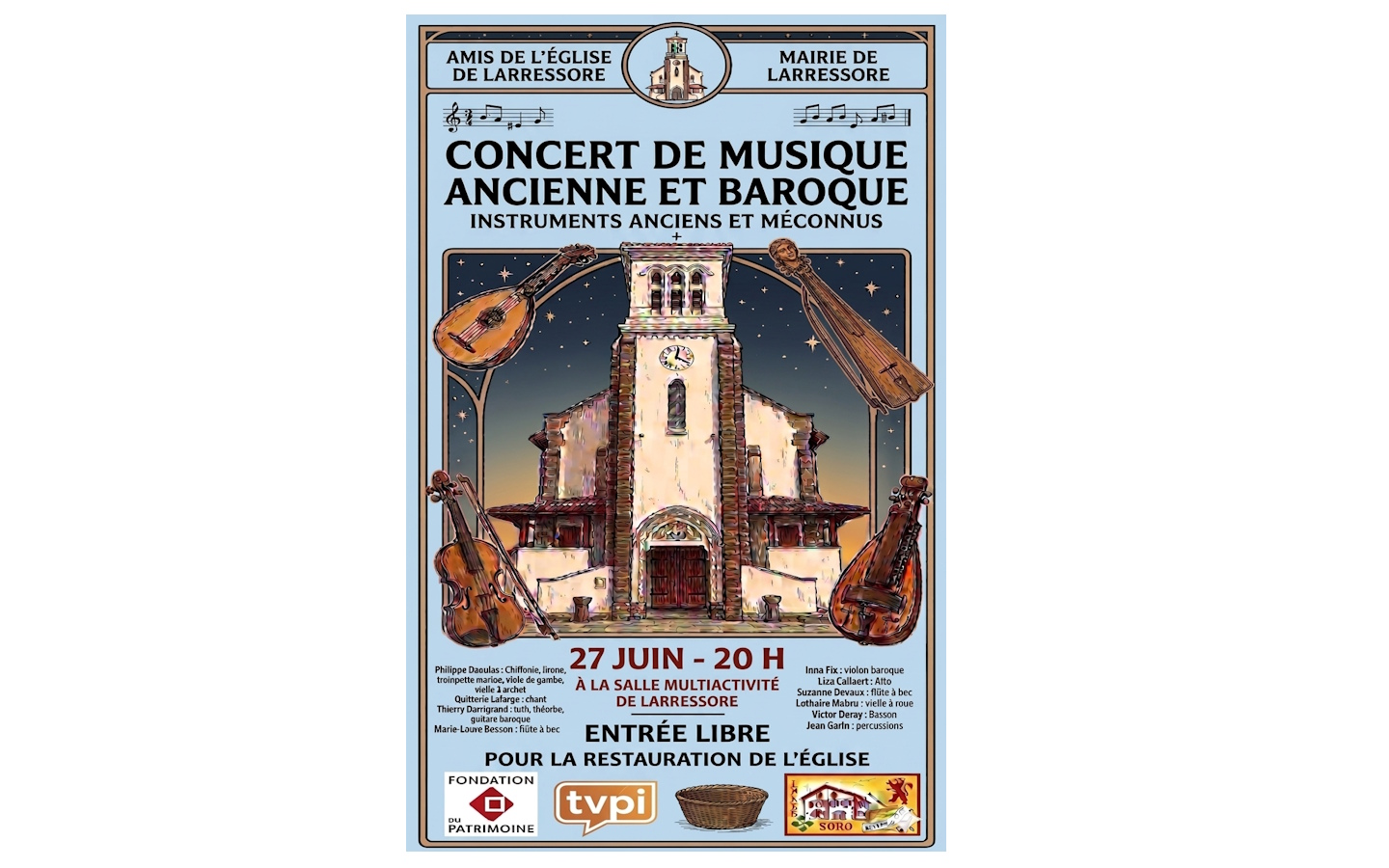 Concert de musique ancienne et baroque