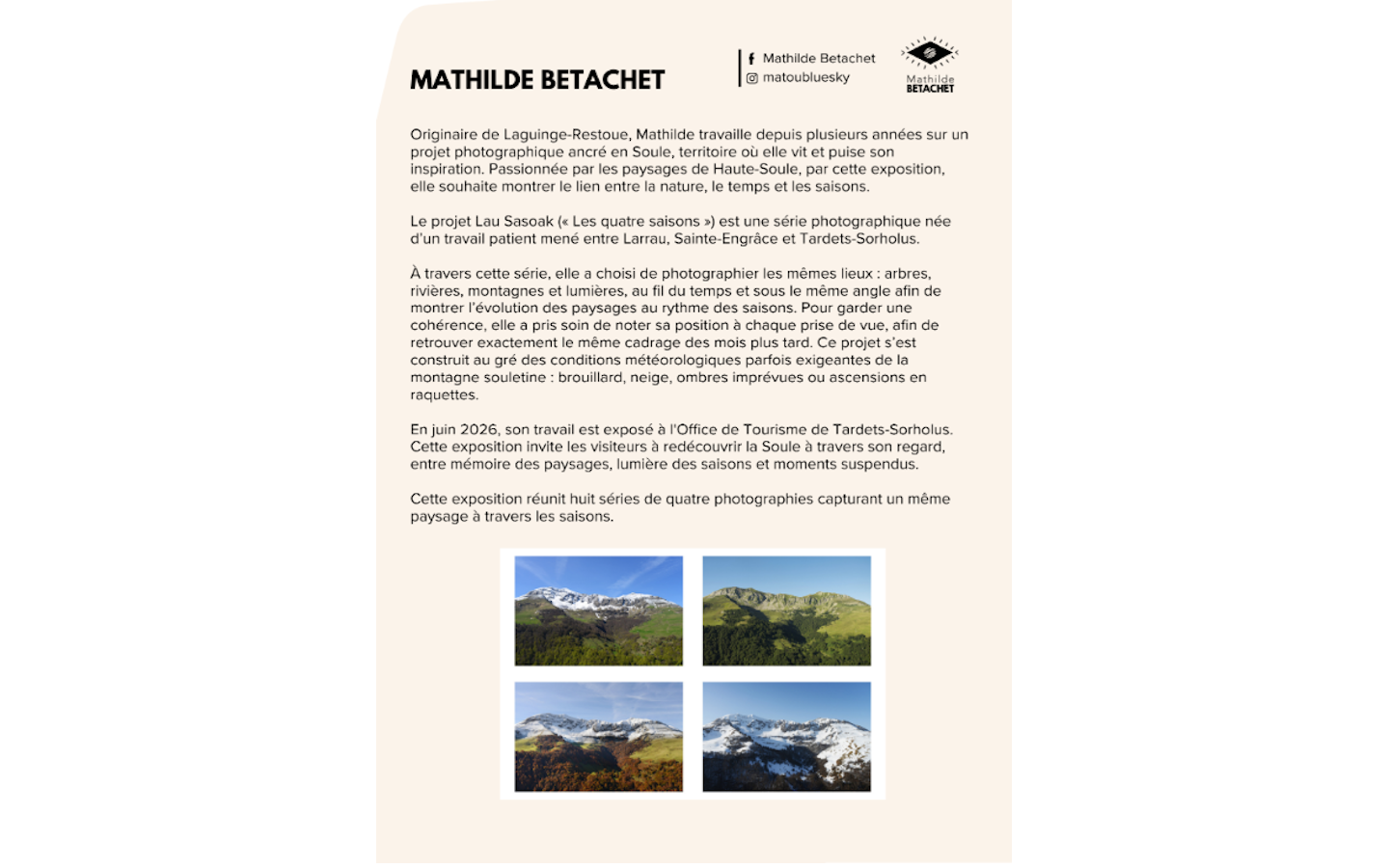 Exposition "Lau sasoak"