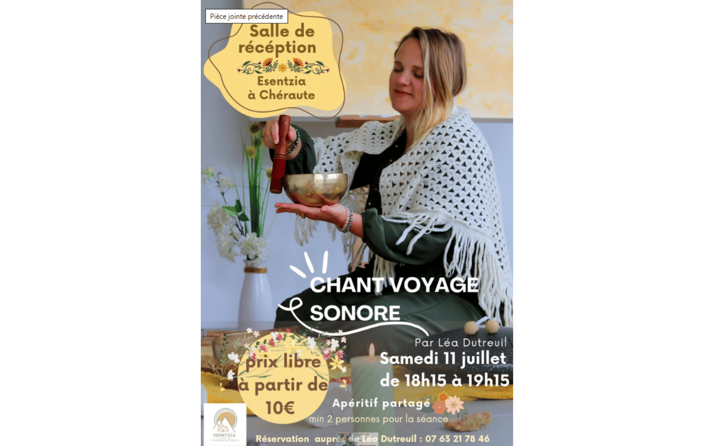 Chant voyage sonore