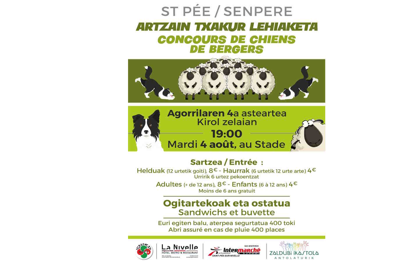 Concours de chiens de bergers