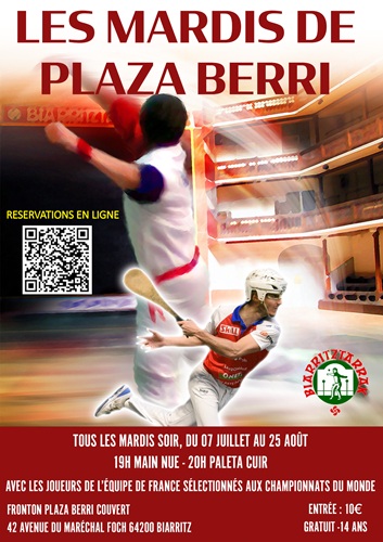Pelote Basque - Les mardis de Plaza Berri