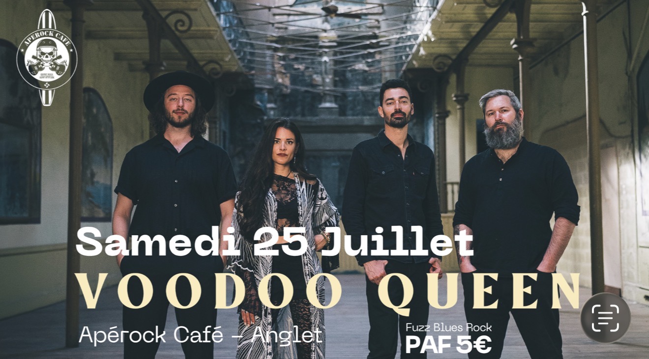 WOODOO QUEEN - SAMEDI 25 JUILLET 2026