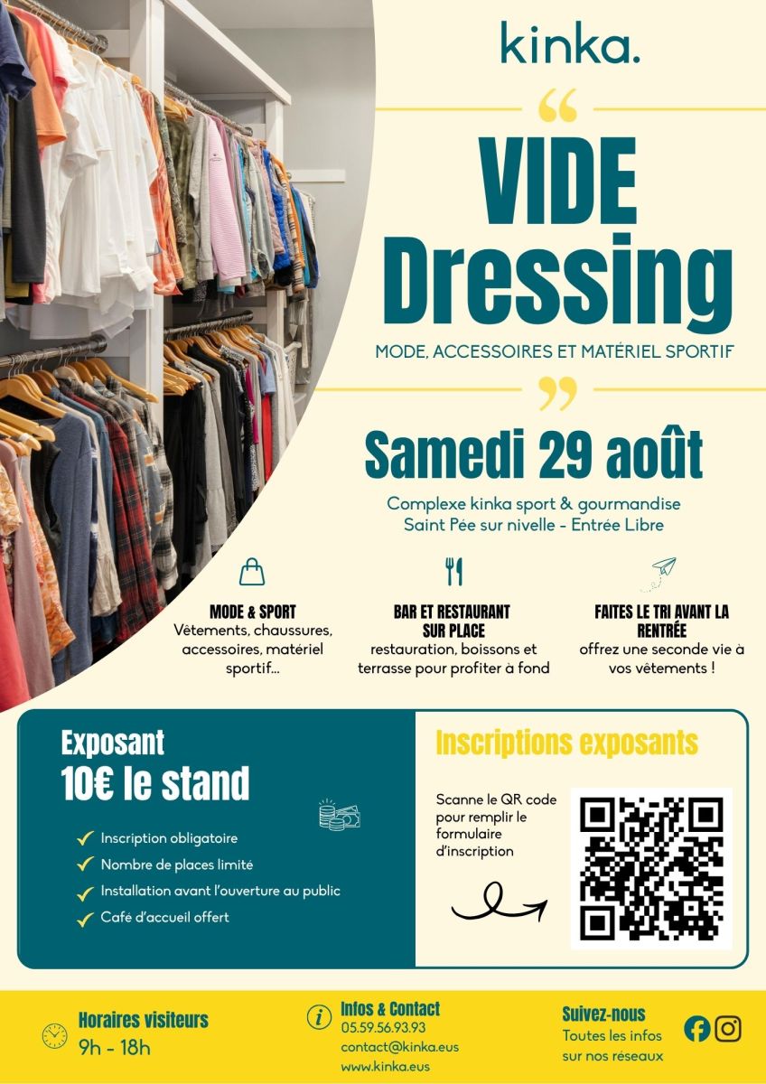 Le premier Vide-Dressing Kinka arrive !