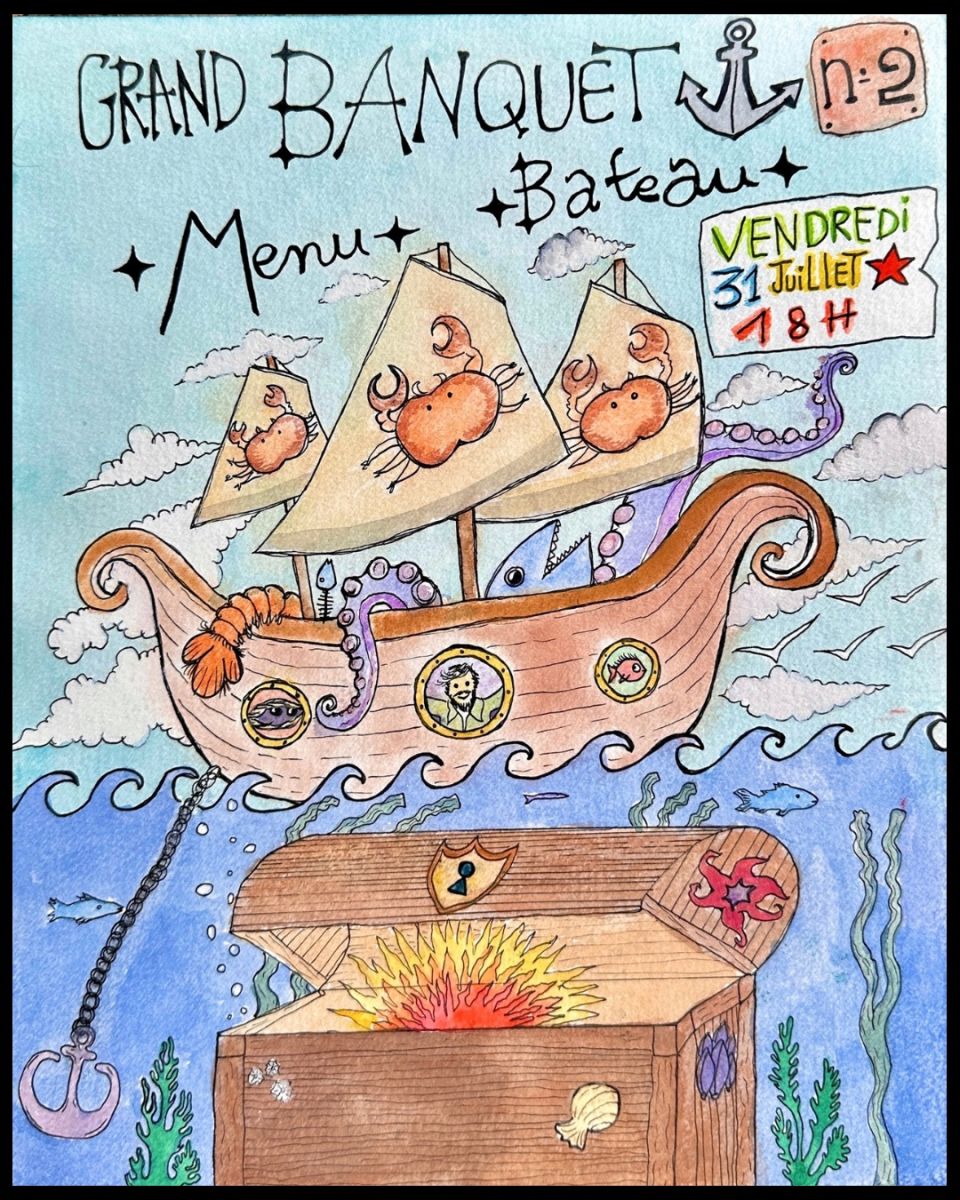 Grand Banquet - Menu Bateau