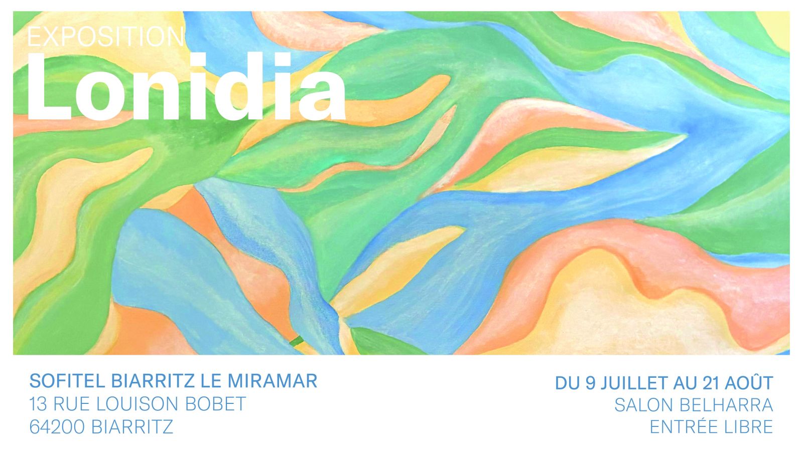 Exposition Lonidia au Sofitel Biarritz : Une p ...