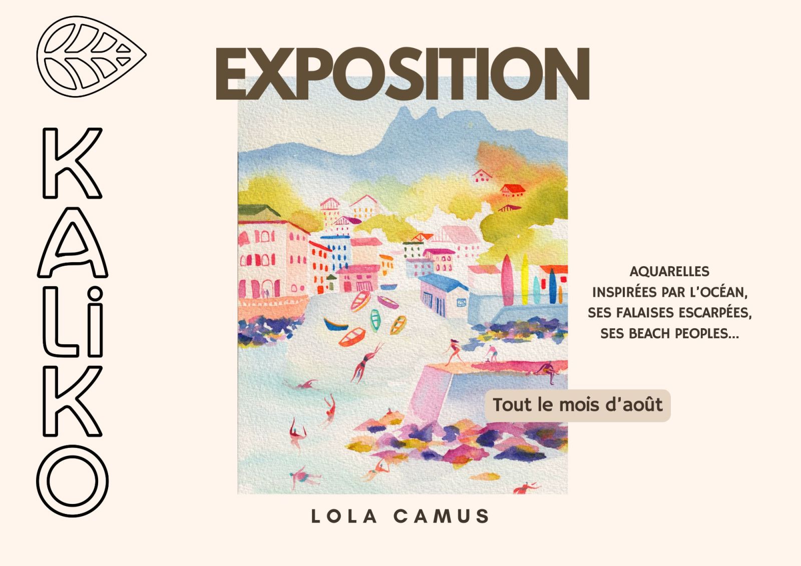 EXPOSITION LOLA CAMUS ° KALIKO