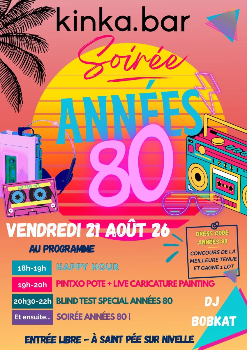 RETOUR DANS LES ANNÉES 80 !