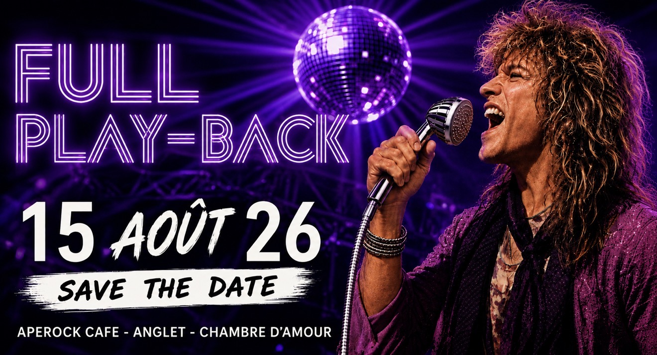 SOIREE FULL PLAY-BACK - APÉROCK CAFÉ - SAMEDI  ...
