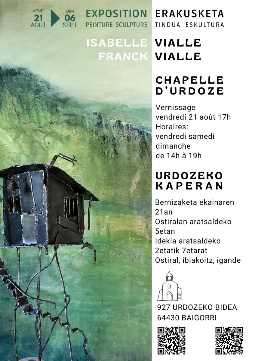 Exposition Isabelle et Franck Vialle