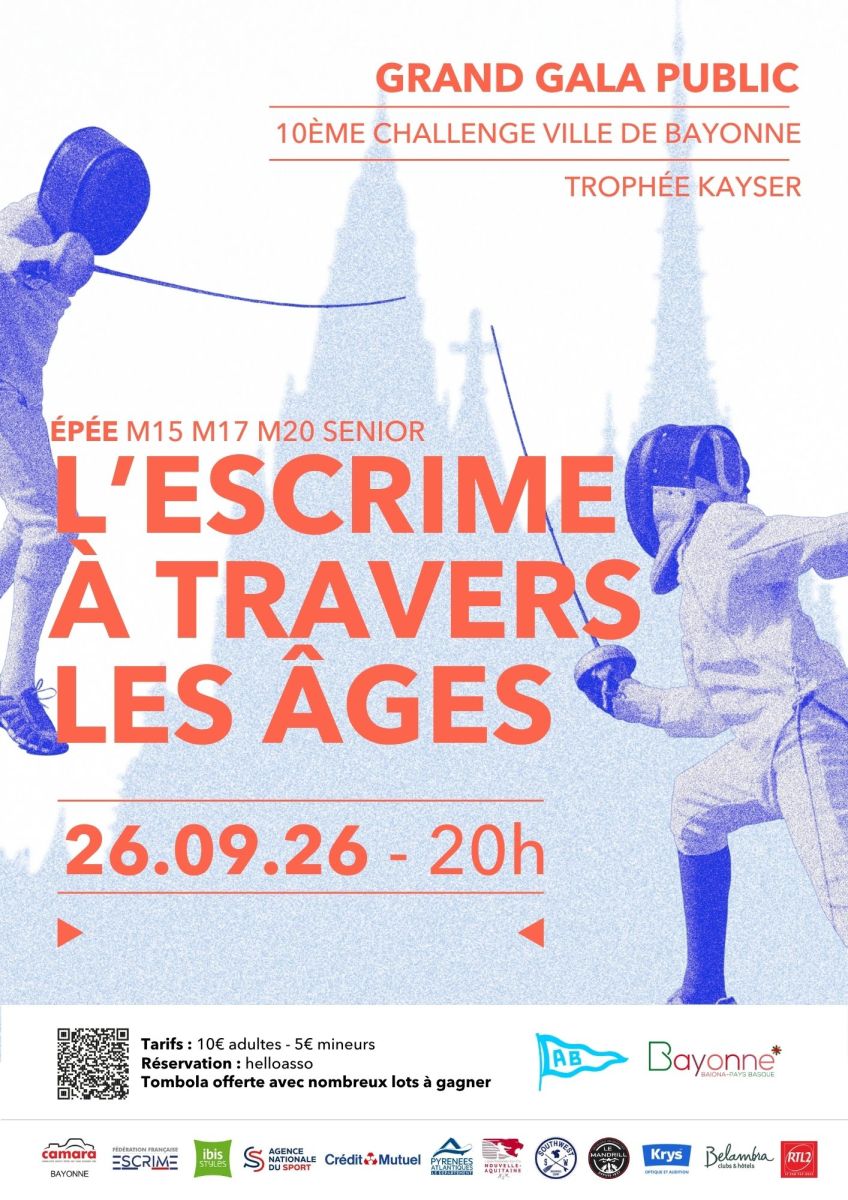 1er grand gala d'escrime de Bayonne samedi 26  ...