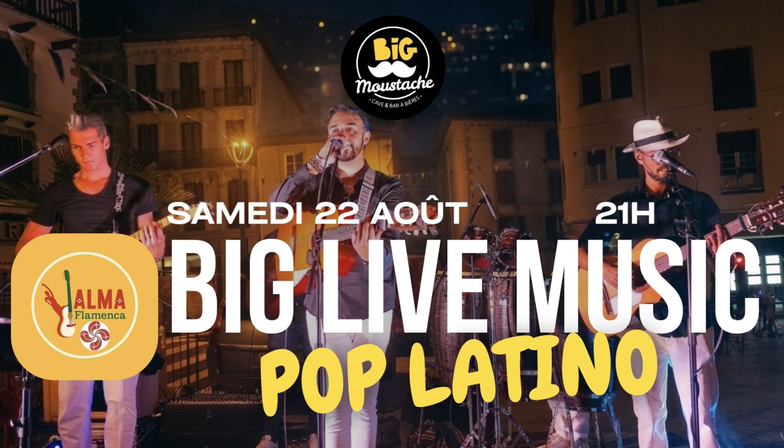 Concert Alma Flamenca au Big Moustache