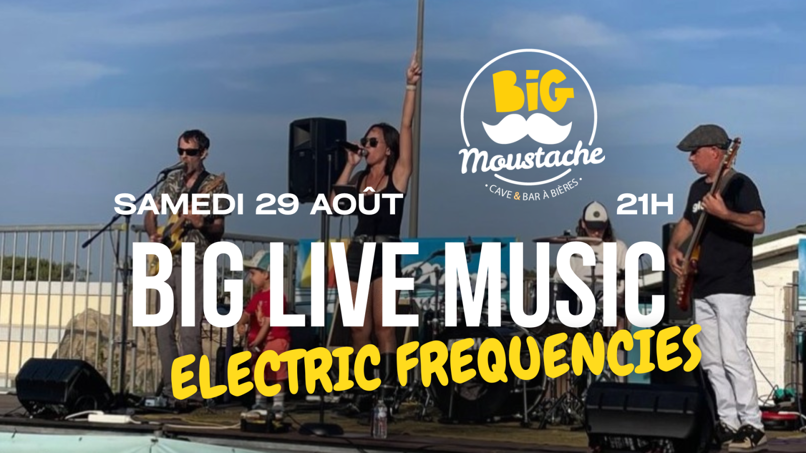 Concert Electric Frequencies au Big Moustache