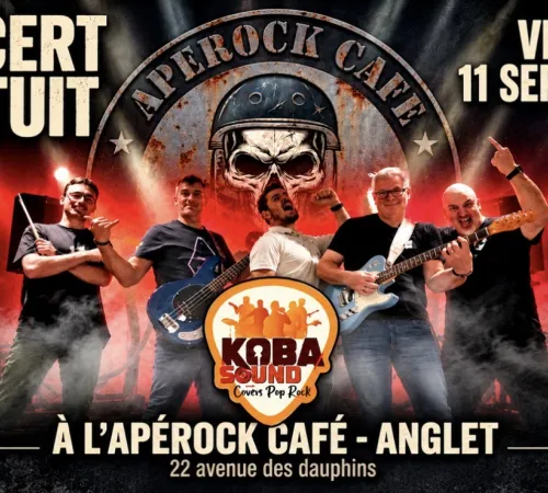 KOBASOUND CONCERT LIVE COVERS - APÉROCK CAFÉ - ANGLET