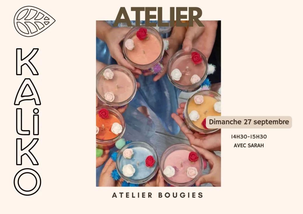 ATELIER BOUGIES POUR ...