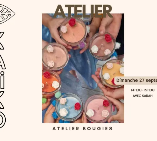 ATELIER BOUGIES POUR ENFANTS°KALIKO