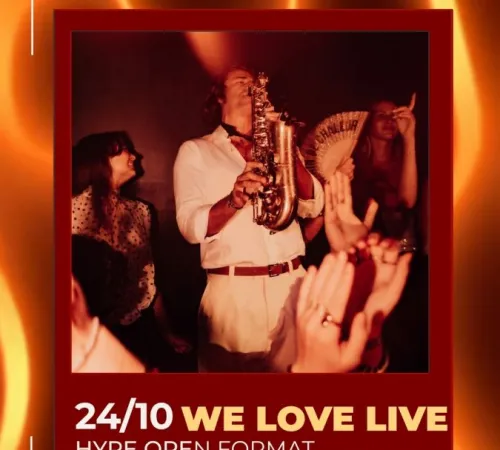 24 /10 WE LOVE LIVE / ADONIX, Sax Performer