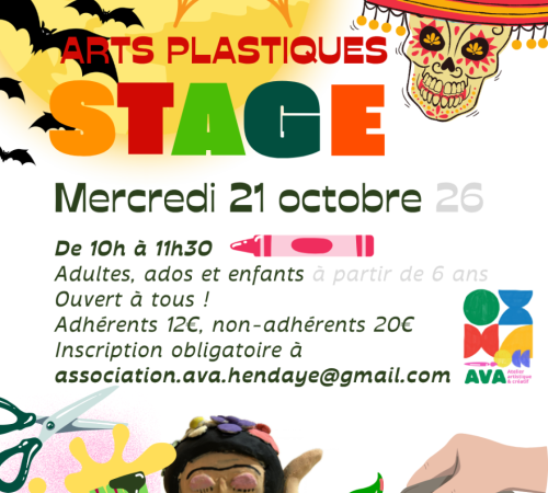 Stage d'arts plastiques