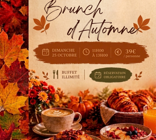 Brunch d'Automne à l'Hôtel Chantaco****