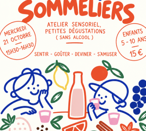 Atelier enfants '' Les petits sommeliers''