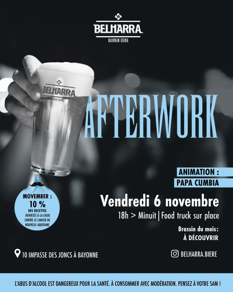 Afterwork Movember à ...