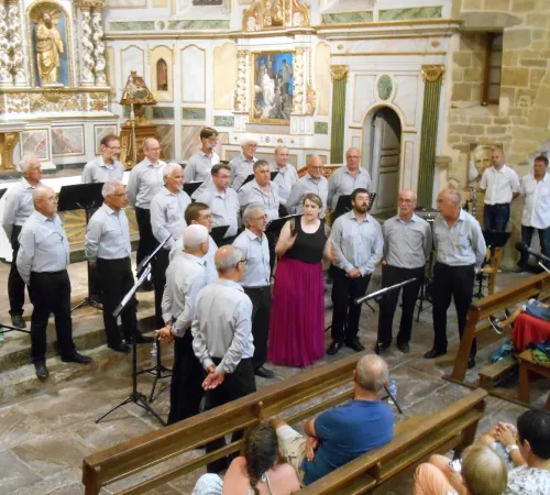 Chants basques avec le Choeur d'Hommes "Ezpela Gizon korua"