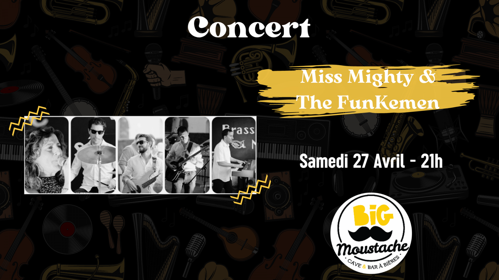 Concert de Miss Mighty and the FunKemen