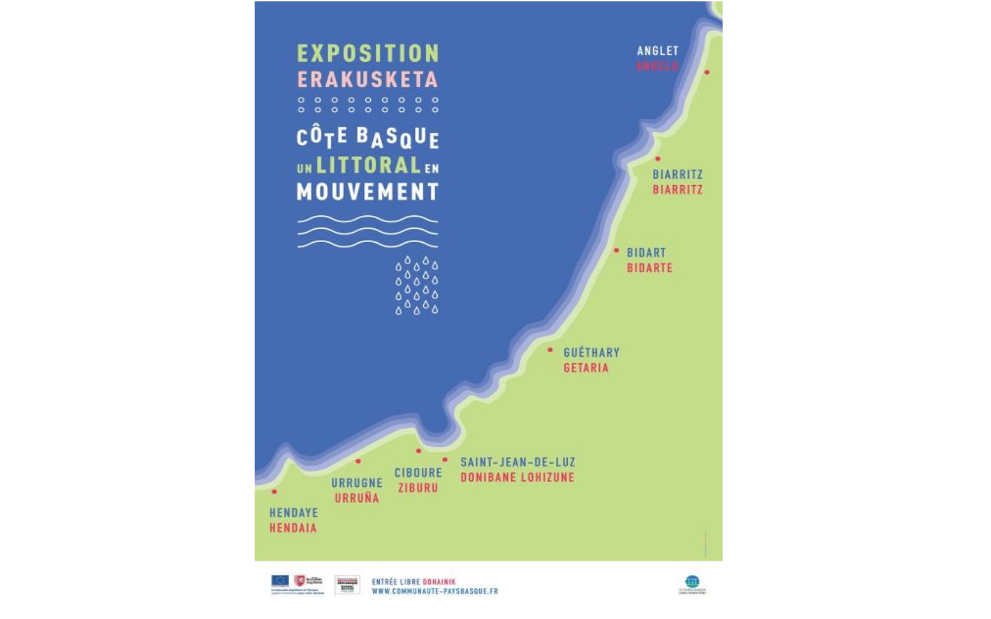 Exposition "Côte Basque, un littoral en mouvement"