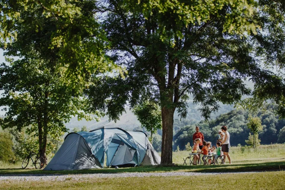 Camping en la finca Carrique
