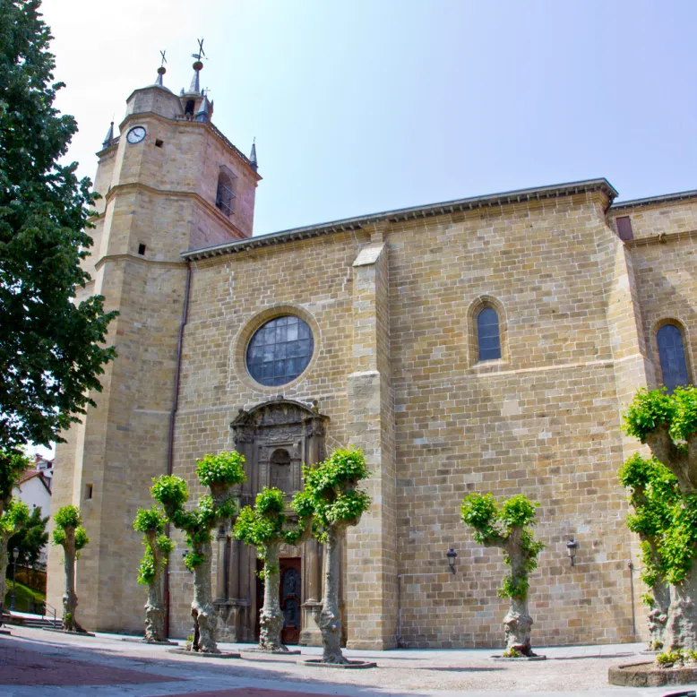 Church of Santa María del Juncal in Irun