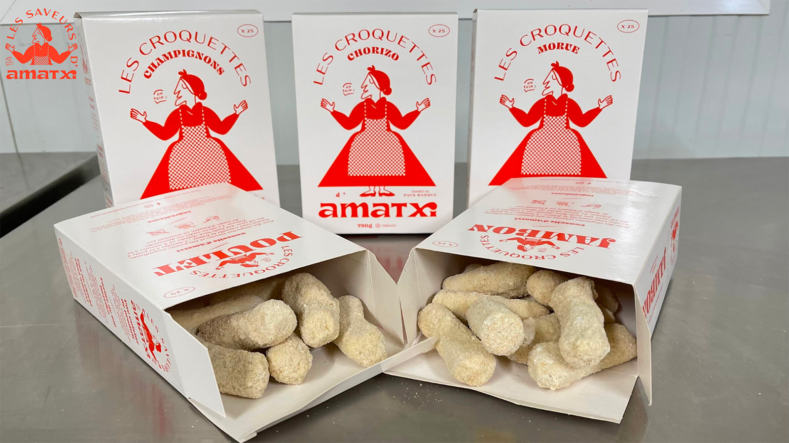 Les Saveurs d'Amatxi Croquettes à Villefranque Guide du Pays Basque