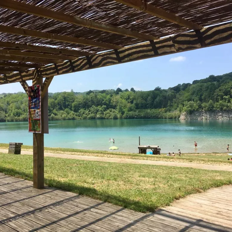 Arroques lake, Guiche