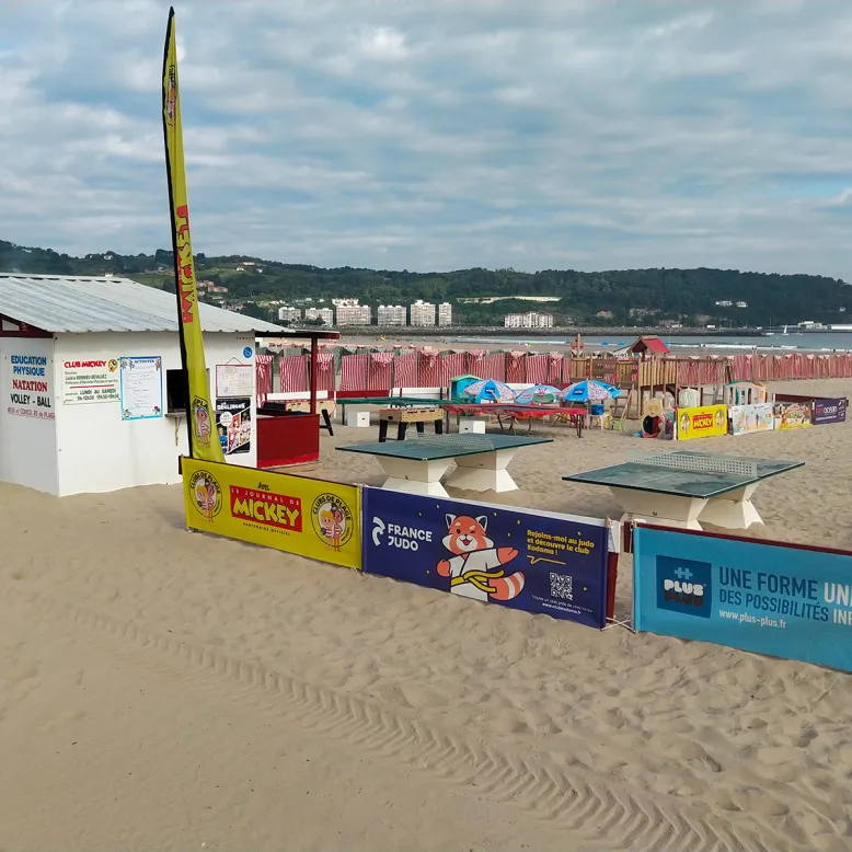 Club Mickey and Hendaye Tent Rental