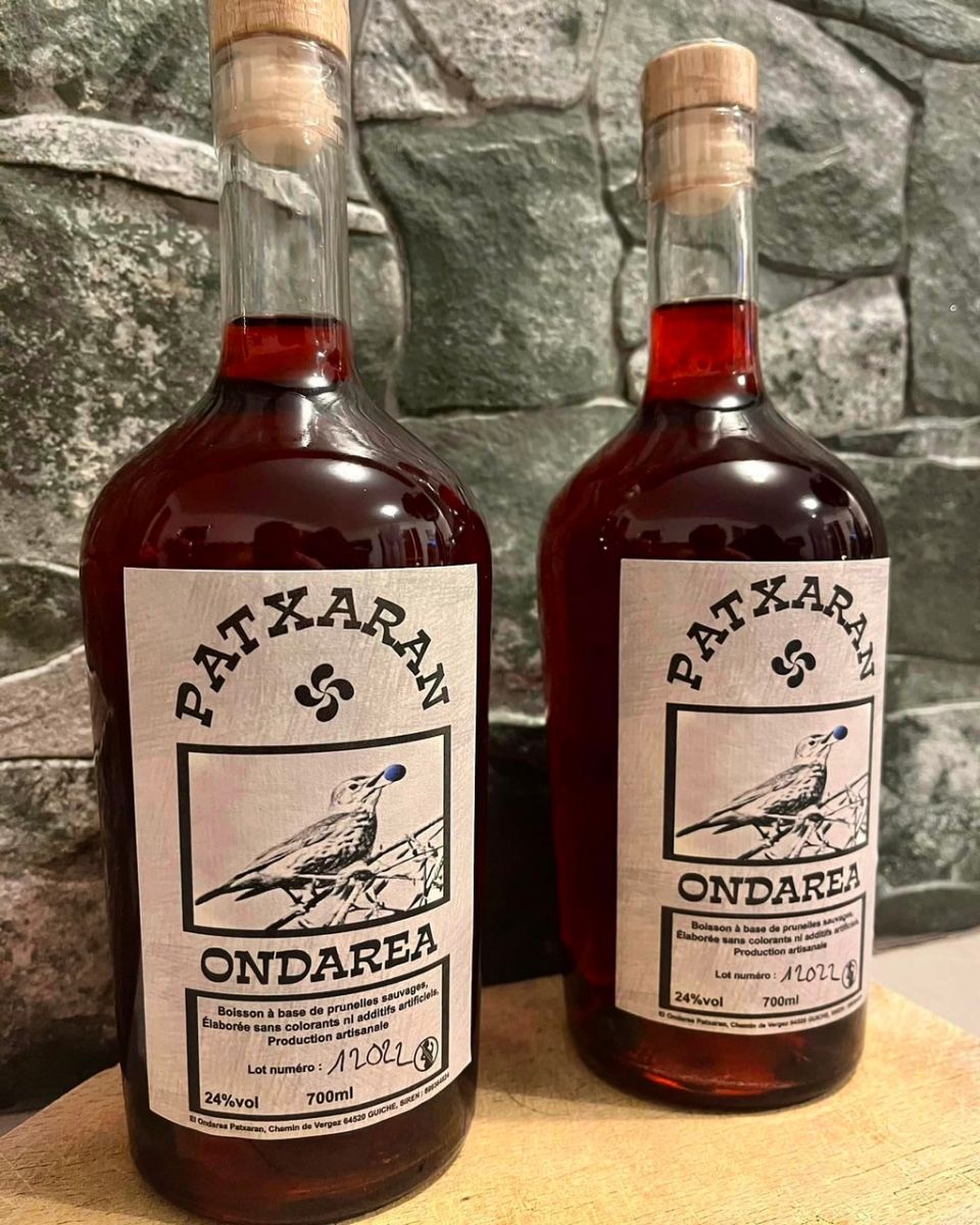 Ondarea Patxaran Liqueurs / Digestifs / Eau de vie / Rhum à Guiche